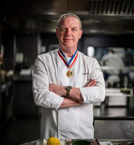 Chef Pairon, fondateur du Championnat du Monde de la Tourte de Gibie